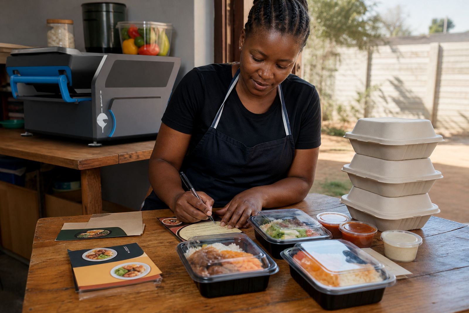 Organise Food Menu