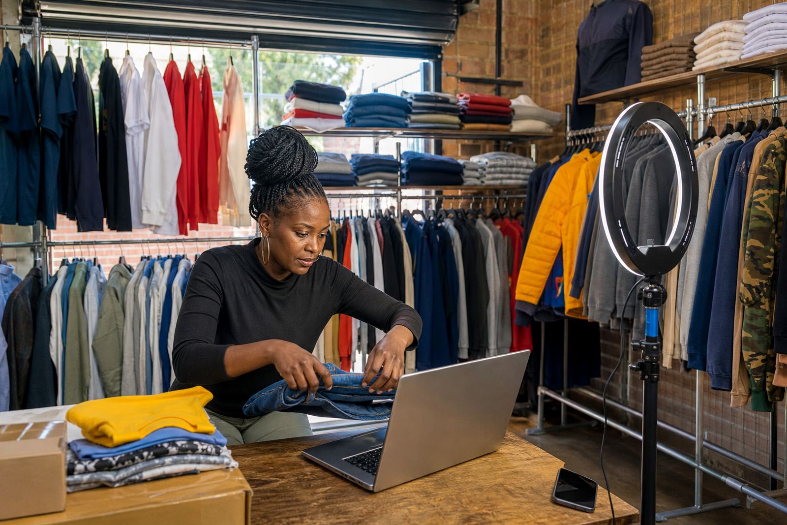 Khayelitsha Clothing Seller